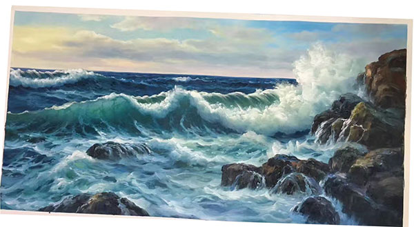 Compatible Landschaft JAHRRIESNGE  for choppy-surf-lpg1069 