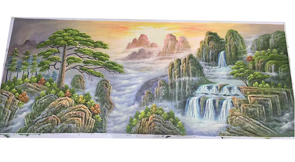 Compatible Landschaft JAHRRIESNGE  for waterfall-lpg1190 