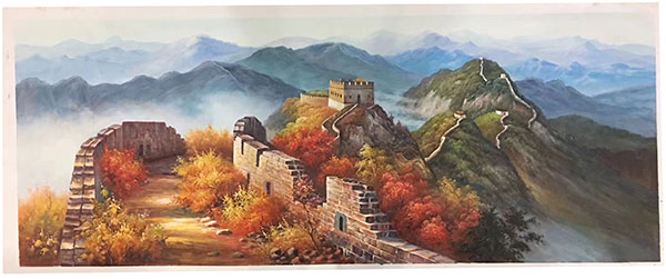 Compatible Landschaft JAHRRIESNGE  for waterfall-lpg1202 