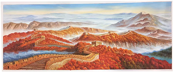 Compatible Landschaft JAHRRIESNGE  for the-Great-Wall-lpg1206 