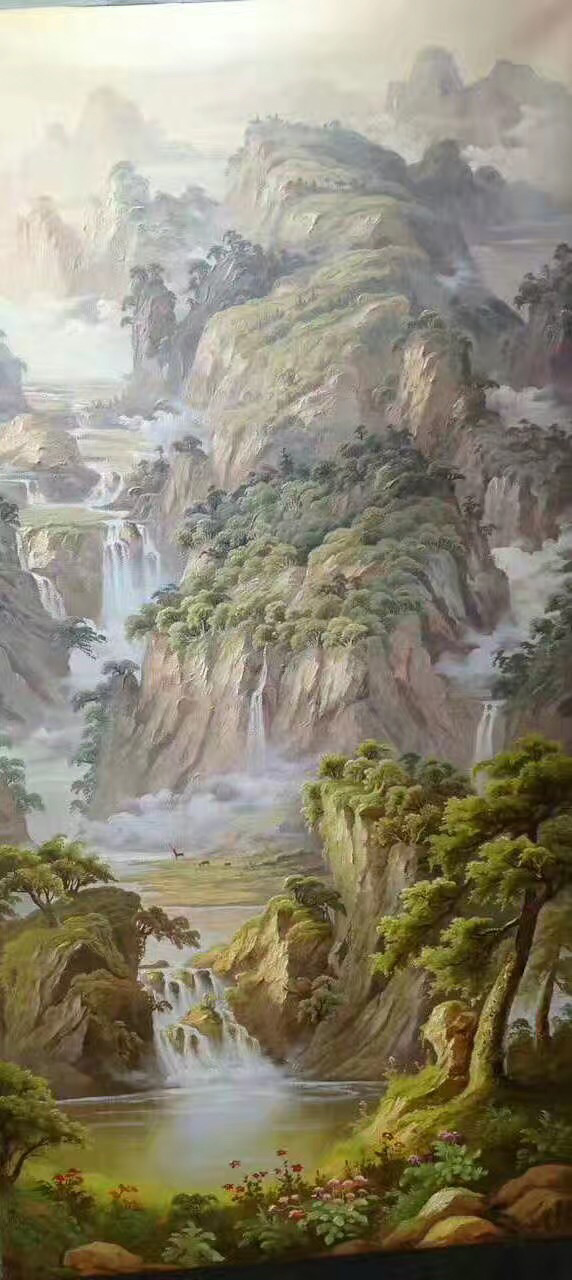 Compatible Landschaft JAHRRIESNGE  for waterfall-lpg1325 