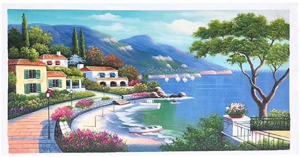 Compatible Landschaft JAHRRIESNGE  for houses-sea-lpg1371 