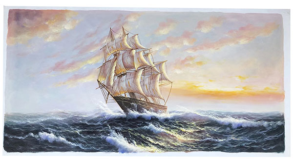 Compatible Landschaft JAHRRIESNGE  for sailboat-lpg1375 