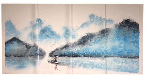 Compatible Landschaft JAHRRIESNGE  for montain-and-boat-lpg1441 