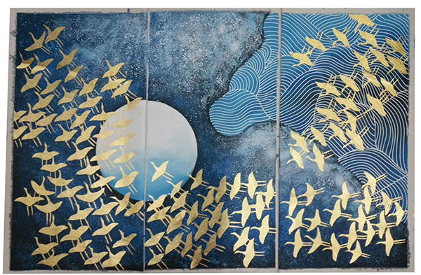 Compatible Tiere Jahrriesnge  for birds-moon-lpg1451 