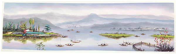 Compatible Landschaft JAHRRIESNGE  for boats-lpg1486 