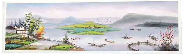 Compatible Landschaft JAHRRIESNGE  for boats-lpg1488 