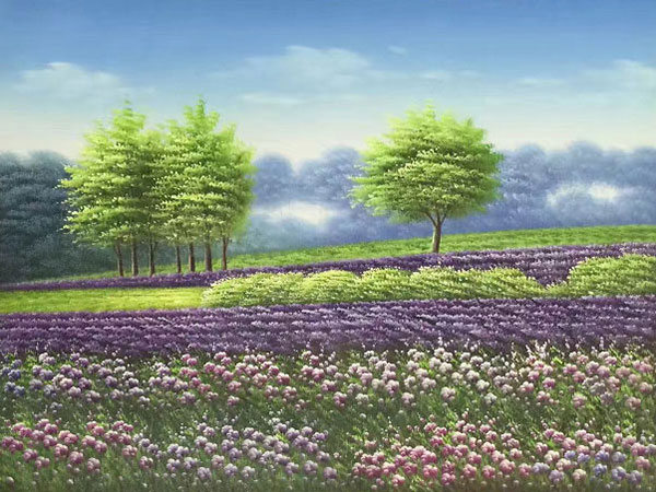 Compatible Landschaft JAHRRIESNGE  for green-trees-lpg1682 