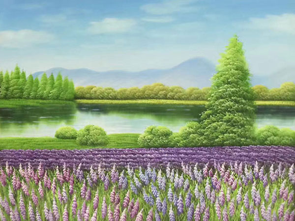 Compatible Landschaft JAHRRIESNGE  for green-trees-lpg1714 