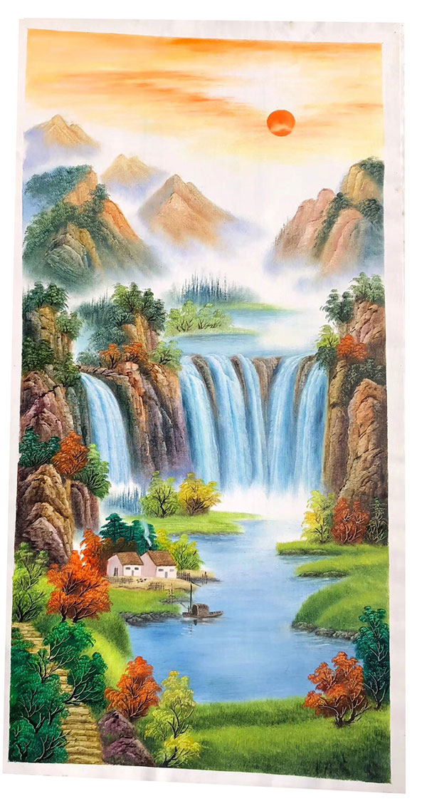 Compatible Landschaft Jahrriesnge  for waterfall-lpg1772 