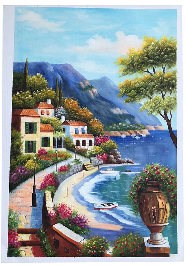 Compatible Landschaft JAHRRIESNGE  for city-by-the-sea-lpg1813 