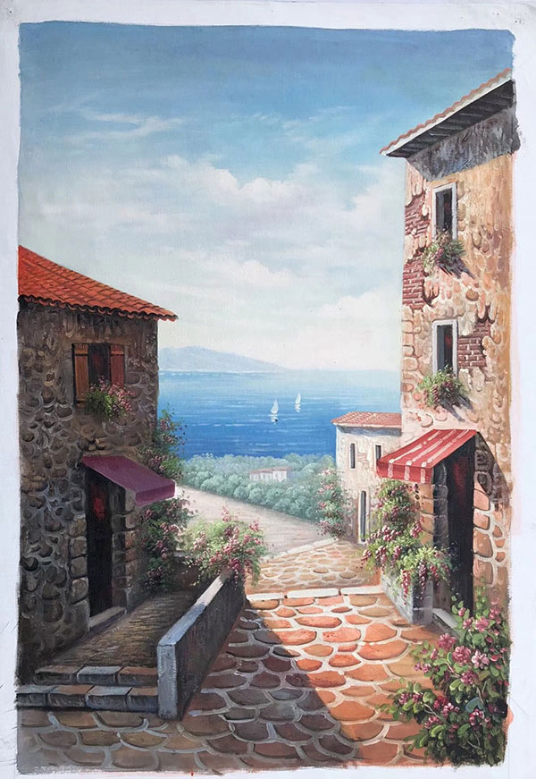 Compatible Landschaft JAHRRIESNGE  for city-by-the-sea-lpg1825 