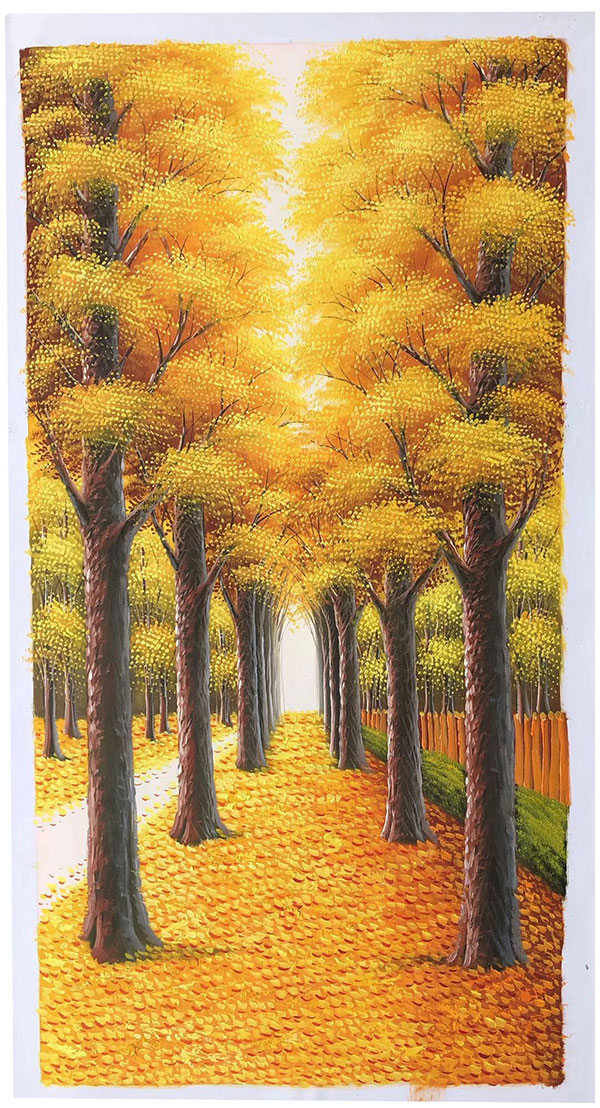 Compatible Landschaft JAHRRIESNGE  for trees-lpg1850 