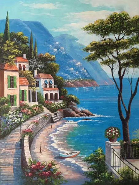 Compatible Landschaft JAHRRIESNGE  for city-by-the-sea-lpg1882 