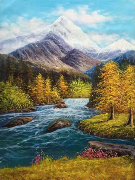 Compatible Landschaft JAHRRIESNGE  for river-lpg1883 