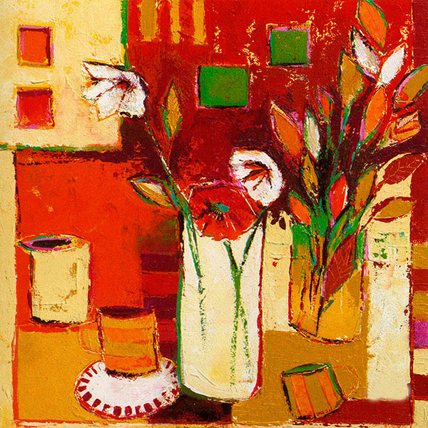 Compatible Abstrakt Jahrriesnge  for flower-cup-lpg2084 