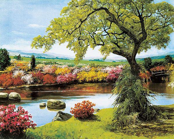 Compatible Landschaft JAHRRIESNGE  for tree lpg2384 