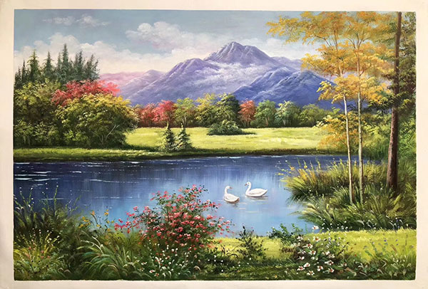 Compatible Landschaft JAHRRIESNGE  for swans lpg2471 