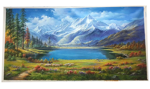 Compatible Landschaft JAHRRIESNGE  for mountain lpg2478 