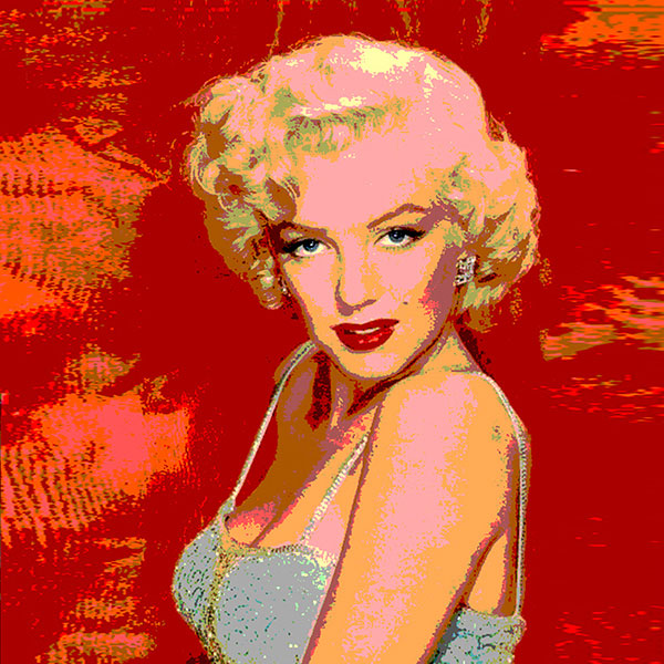 Compatible Porträt Jahrriesnge  for Marilyn Monroe lpg2589 