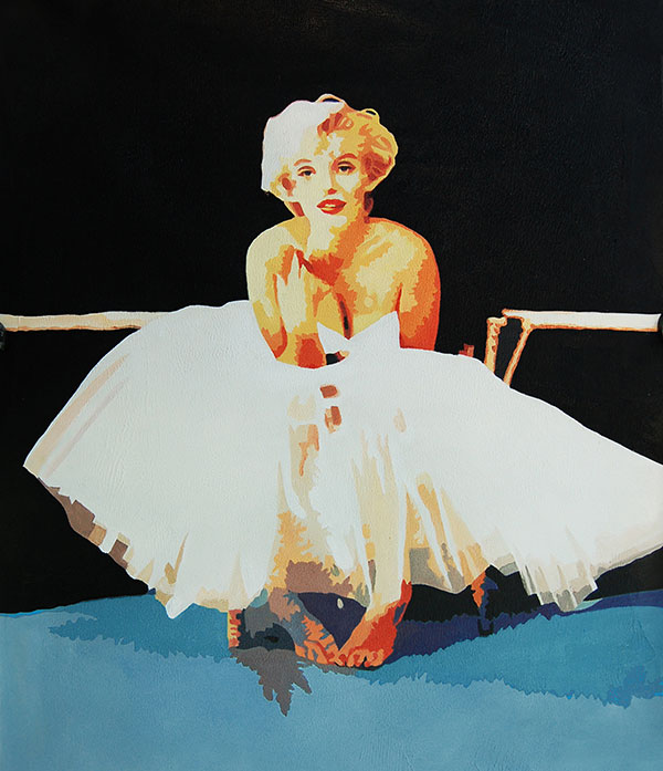 Compatible Porträt Jahrriesnge  for Marilyn Monroe lpg2602 