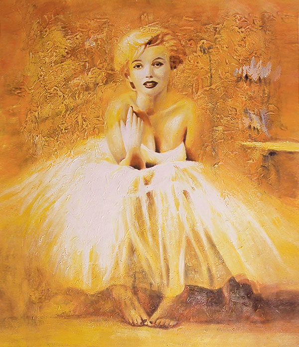 Compatible Porträt Jahrriesnge  for Marilyn Monroe lpg2647 